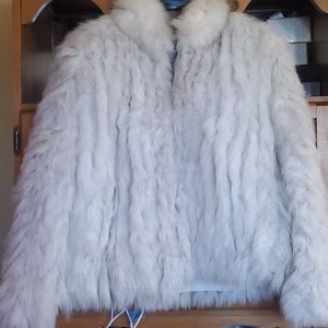 Genuine fur Rabbit jacket  SZ S